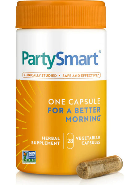 Himalaya, PartySmart Capsules, 28-Count Vegetarian Capsules