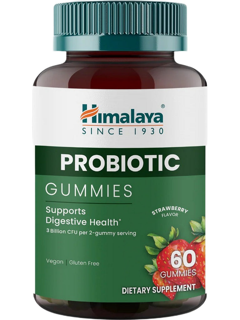 Himalaya, Probiotic Gummies, Strawberry, 60 Gummies