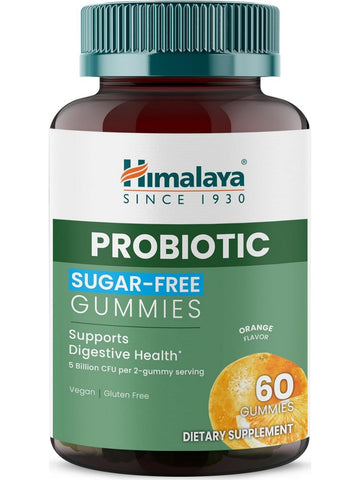 Himalaya, Probiotic Sugar-Free Gummies, Orange, 60 Gummies