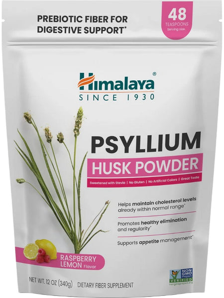 Himalaya, Psyllium Husk Powder, Raspberry Lemon, 13 oz