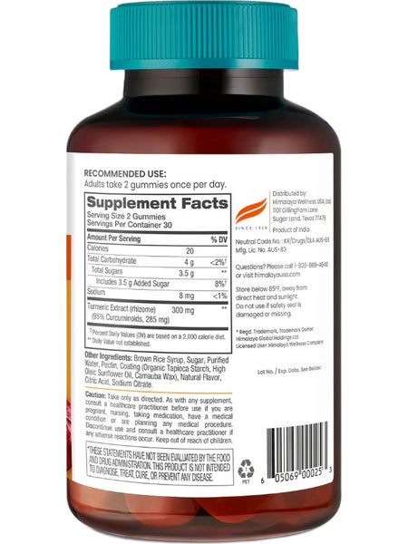 Himalaya, Turmeric Gummies, Mango, 60 Gummies