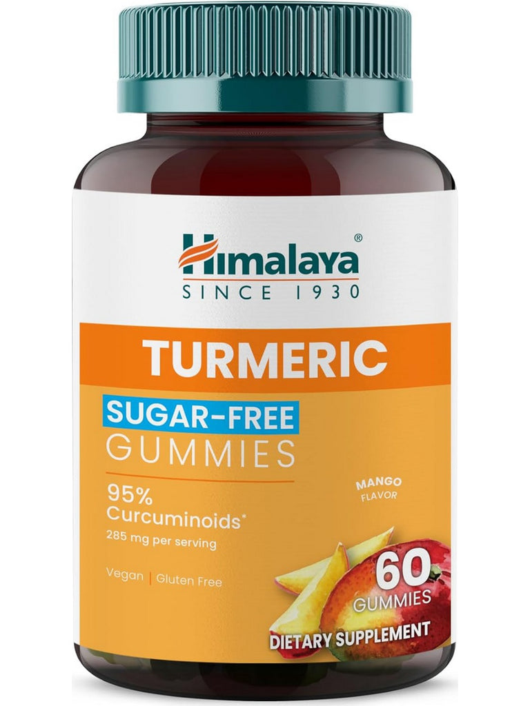 Himalaya, Turmeric Sugar-Free Gummies, Mango, 60 Gummies