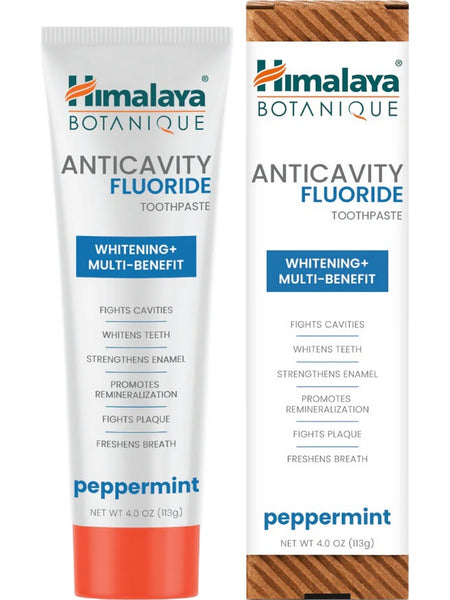 Himalaya, Anticavity Fluoride Toothpate, Peppermint, 4 oz