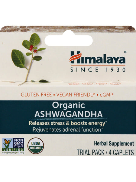 Himalaya, Ashwagandha Trial Pack, 4 Caplets