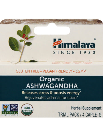 Himalaya, Ashwagandha Trial Pack, 4 Caplets