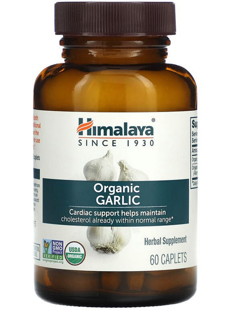 Himalaya, Organic Garlic, 60 Caplets