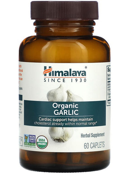 Himalaya, Organic Garlic, 60 Caplets