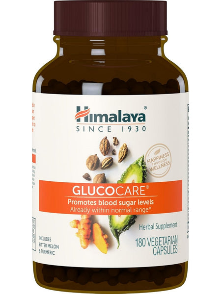 Himalaya, GlucoCare, 180 Vegetarian Capsules