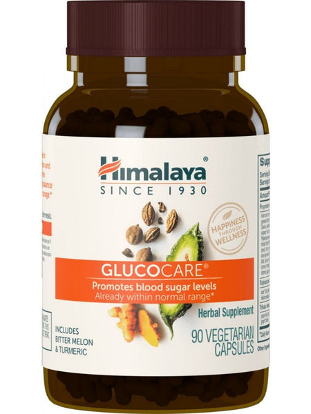 Himalaya, GlucoCare, 90 Vegetarian Capsules