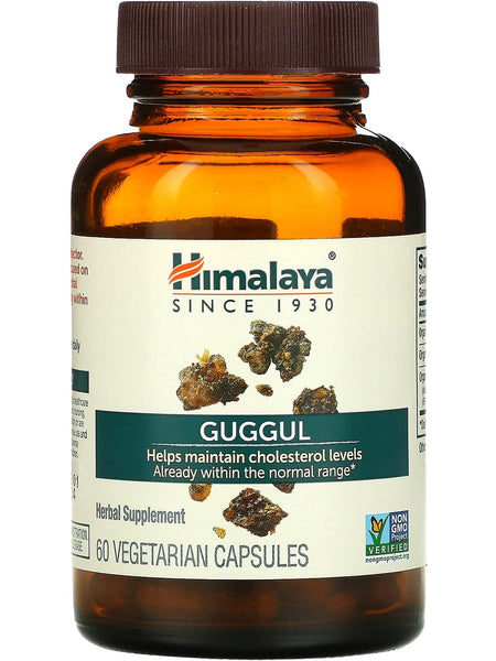Himalaya, Guggul, 60 Vegetarian Capsules