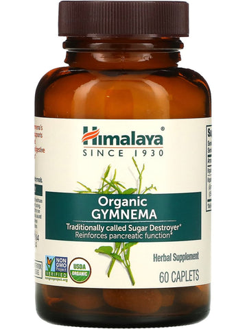 Himalaya Herbal Healthcare, Organic Gymnema, 60 Caplets