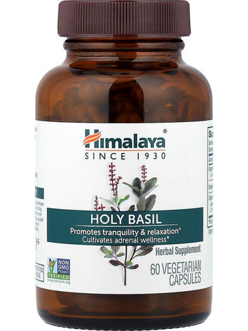 Himalaya, Holy Basil, 60 Vegetarian Capsules