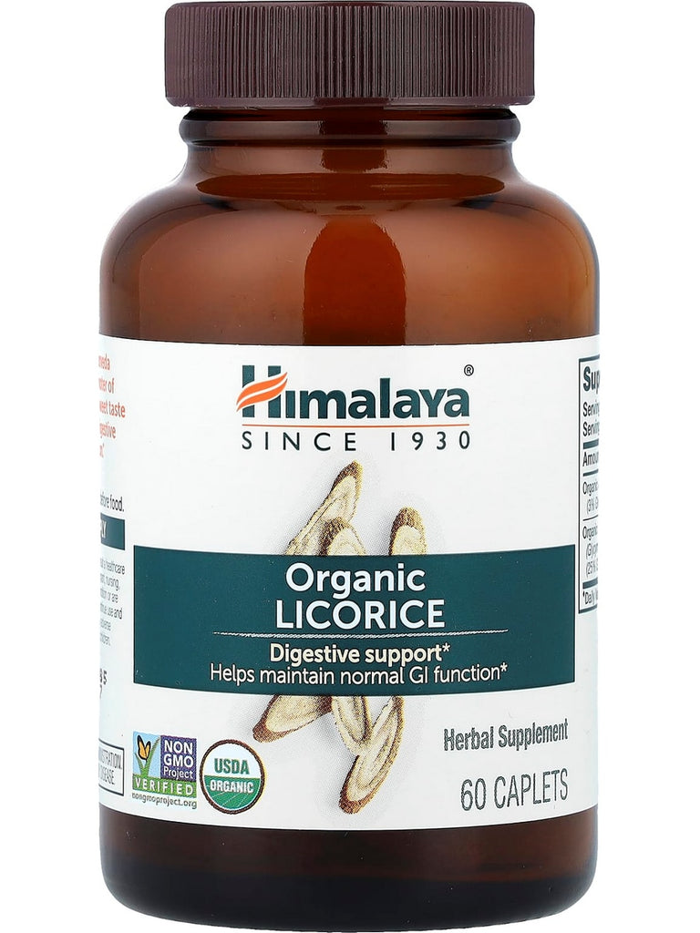 Himalaya, Organic Licorice, 60 Caplets