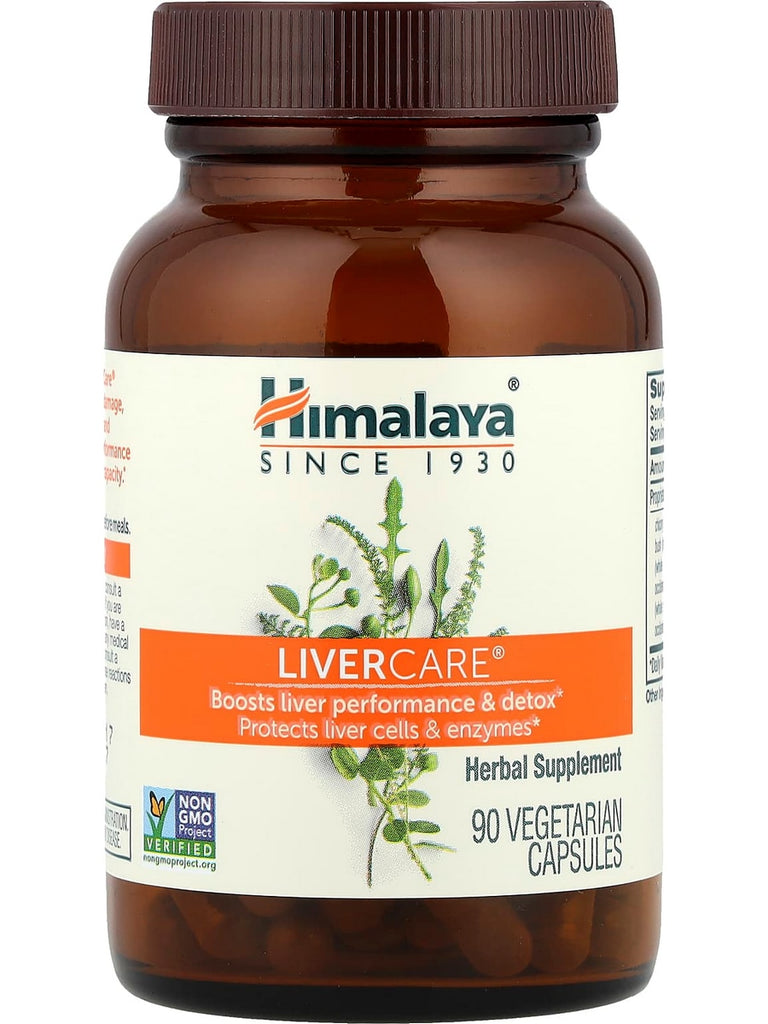 Himalaya, LiverCare, 90 Vegetarian Capsules