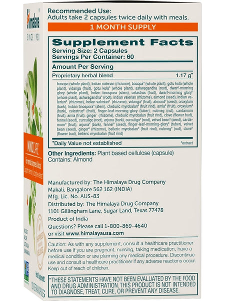 Himalaya, MindCare, 120 Vegetarian Capsules