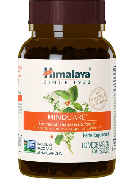 Himalaya, MindCare, 60 Vegetable Capsules