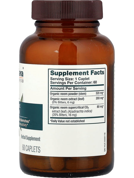 Himalaya, Organic Neem, 60 Caplets