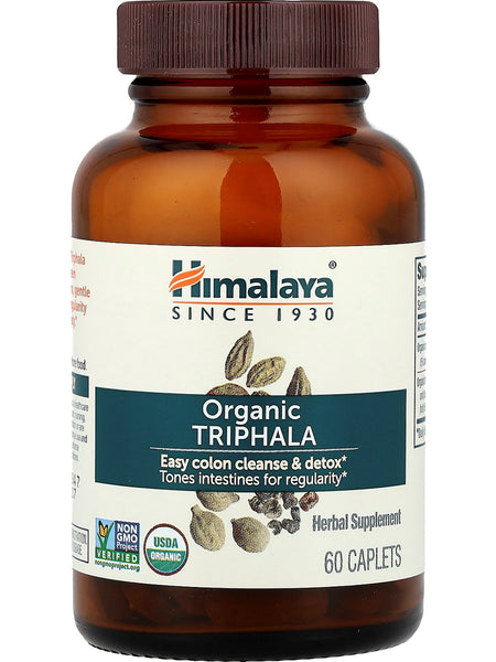 Himalaya Herbal Healthcare, Organic Triphala, 60 Caplets