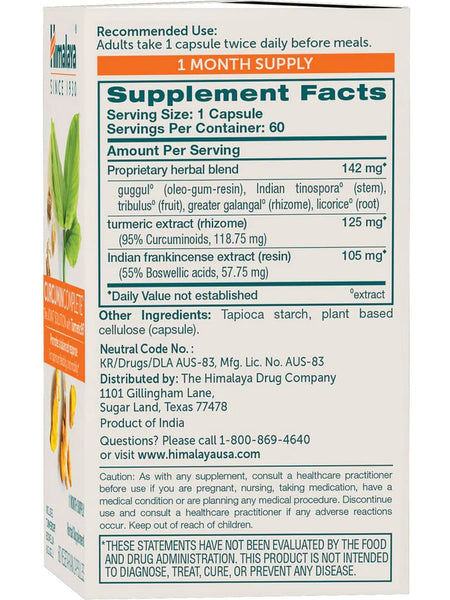 Himalaya, CurcuminComplete, 60 Vegetarian Capsules