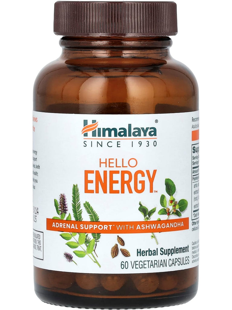 Himalaya, Hello Energy, 60 Vegetarian Capsules