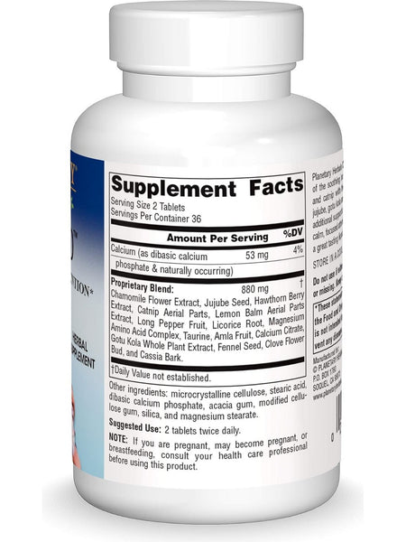 Planetary Herbals, Calm Child™ 440 mg, 72 Tablets