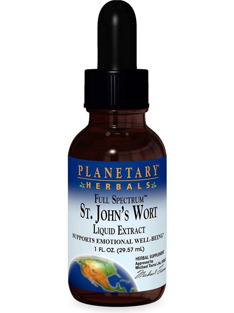 Planetary Herbals, St. John's Wort Extract, Full Spectrum, 1 fl oz