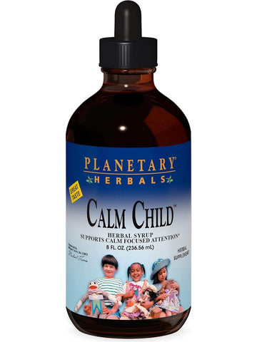 Planetary Herbals, Calm Child Herbal Syrup, 8 oz