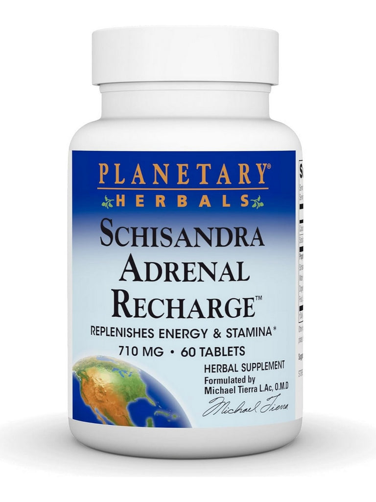 Planetary Herbals, Schisandra Adrenal Complex™ 710 mg, 60 Tablets