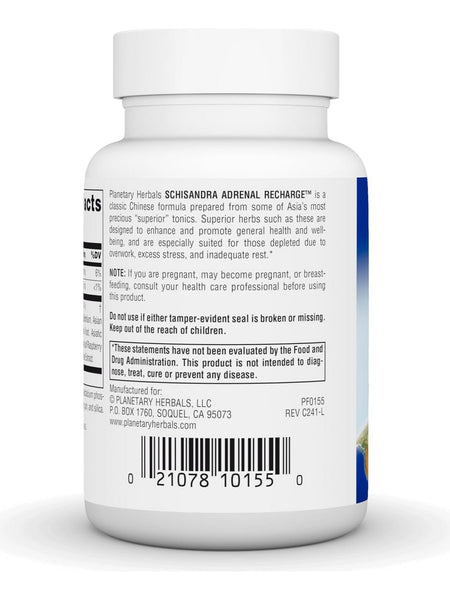 Planetary Herbals, Schisandra Adrenal Complex™ 710 mg, 60 Tablets