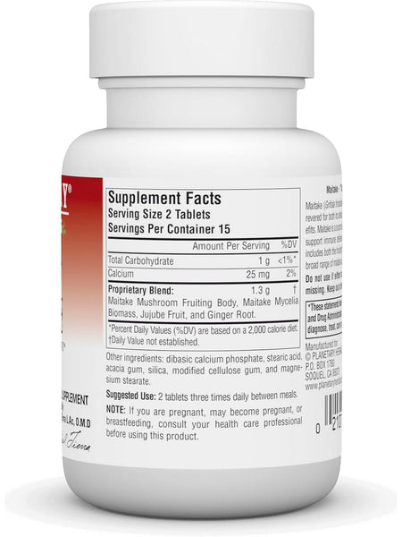 Planetary Herbals, Maitake, Full Spectrum™ 650 mg, 30 Tablets
