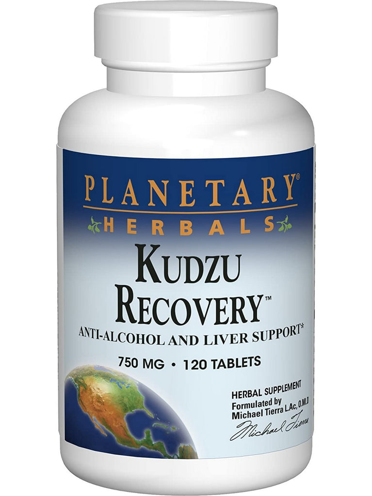 Planetary Herbals, Kudzu Recovery™ 750 mg, 120 Tablets