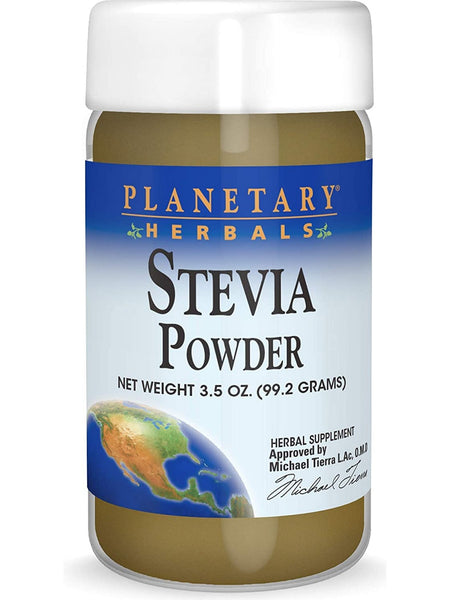 Planetary Herbals, Stevia Powder, 3.5 oz