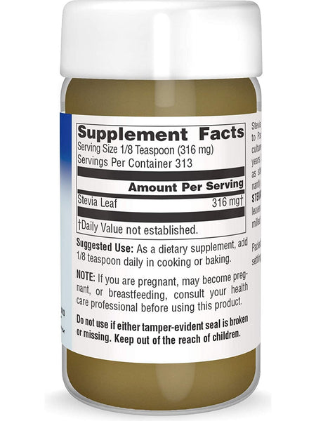 Planetary Herbals, Stevia Powder, 3.5 oz
