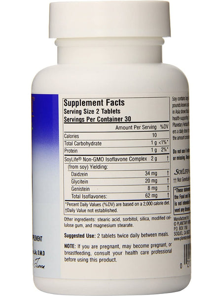 Planetary Herbals, Soy 1000, Full Spectrum™ 1000 mg, 60 Tablets