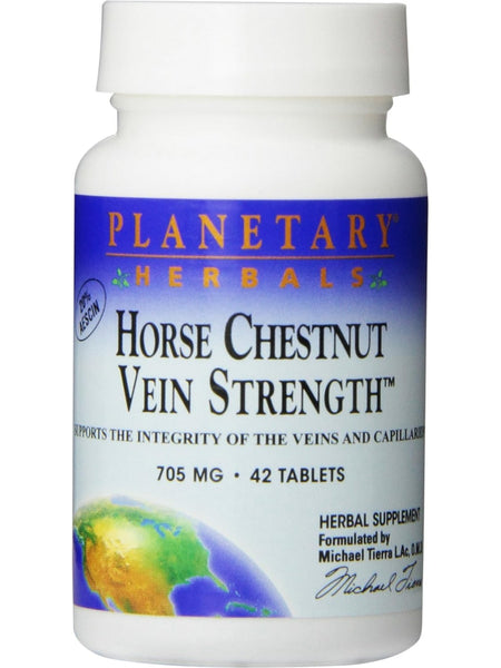 Planetary Herbals, Horse Chestnut Vein Strength, 42 ct