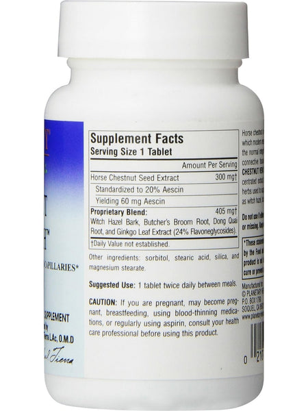 Planetary Herbals, Horse Chestnut Vein Strength, 42 ct