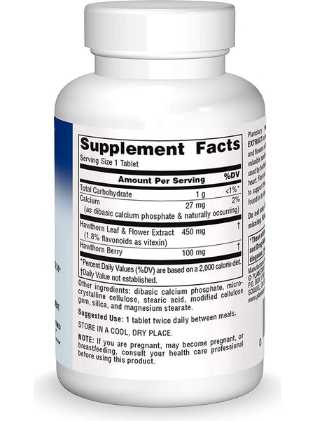 Planetary Herbals, Hawthorn Extract, Full Spectrum™ 550 mg, 30 Tablets