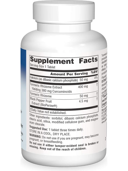 Planetary Herbals, Turmeric Ext 450mg Full Spectrum Std 95% Curcumin, 60 ct