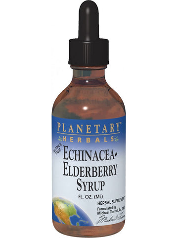 Planetary Herbals, Echinacea-Elderberry Syrup, 4 fl oz