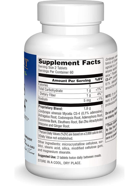 Planetary Herbals, Cordyceps Power CS-4™ 800 mg, 120 Tablets