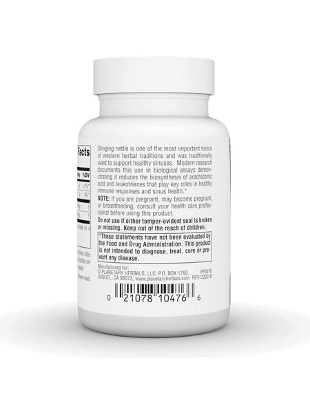Planetary Herbals, Full Spectrum Stinging Nettle, 60 ct