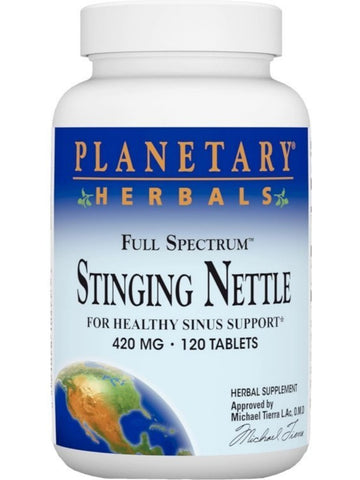 Planetary Herbals, Full Spectrum Stinging Nettle, 120 ct
