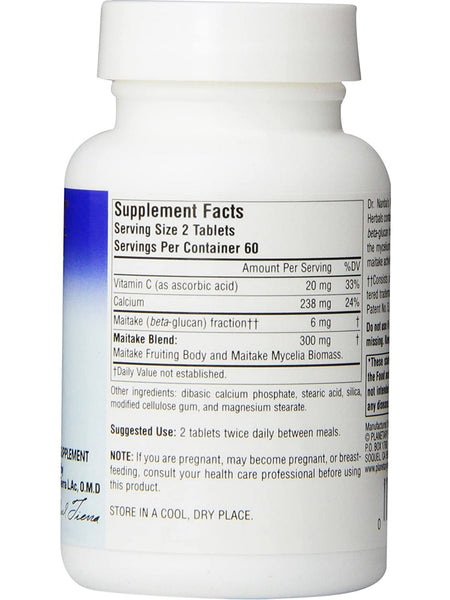 Planetary Herbals, Maitake Beta-Factor™, Dr. Nanba's 163 mg, 120 Tablets