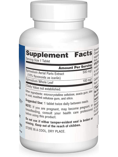 Planetary Herbals, Horny Goat Weed, Full Spectrum 600 mg, 90 Tablets