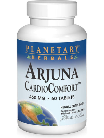 Planetary Herbals, Arjuna CardioComfort, 60 ct