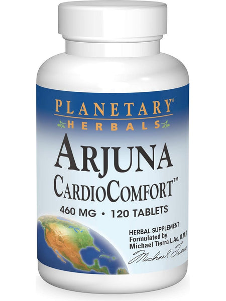 Planetary Herbals, Arjuna CardioComfort, 120 ct