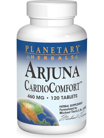 Planetary Herbals, Arjuna CardioComfort, 120 ct