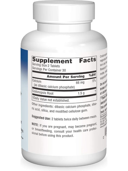 Planetary Herbals, Codonopsis 750mg, 60 ct