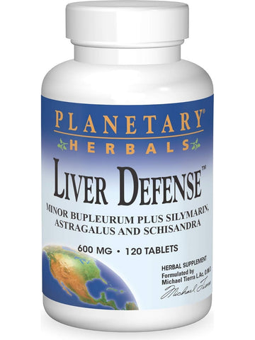 Planetary Herbals, Liver Defense, 120 ct