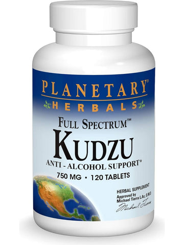 Planetary Herbals, Kudzu Full Spectrum 750mg, 120 ct